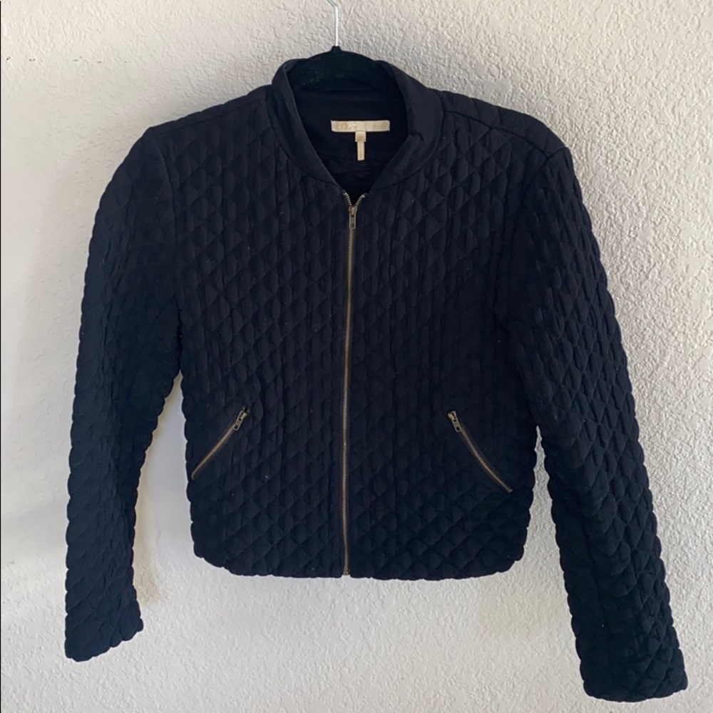 Black Maje Bomber Jacket